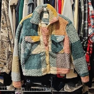 Thread & Supply Multicolor Sherpa Jacket